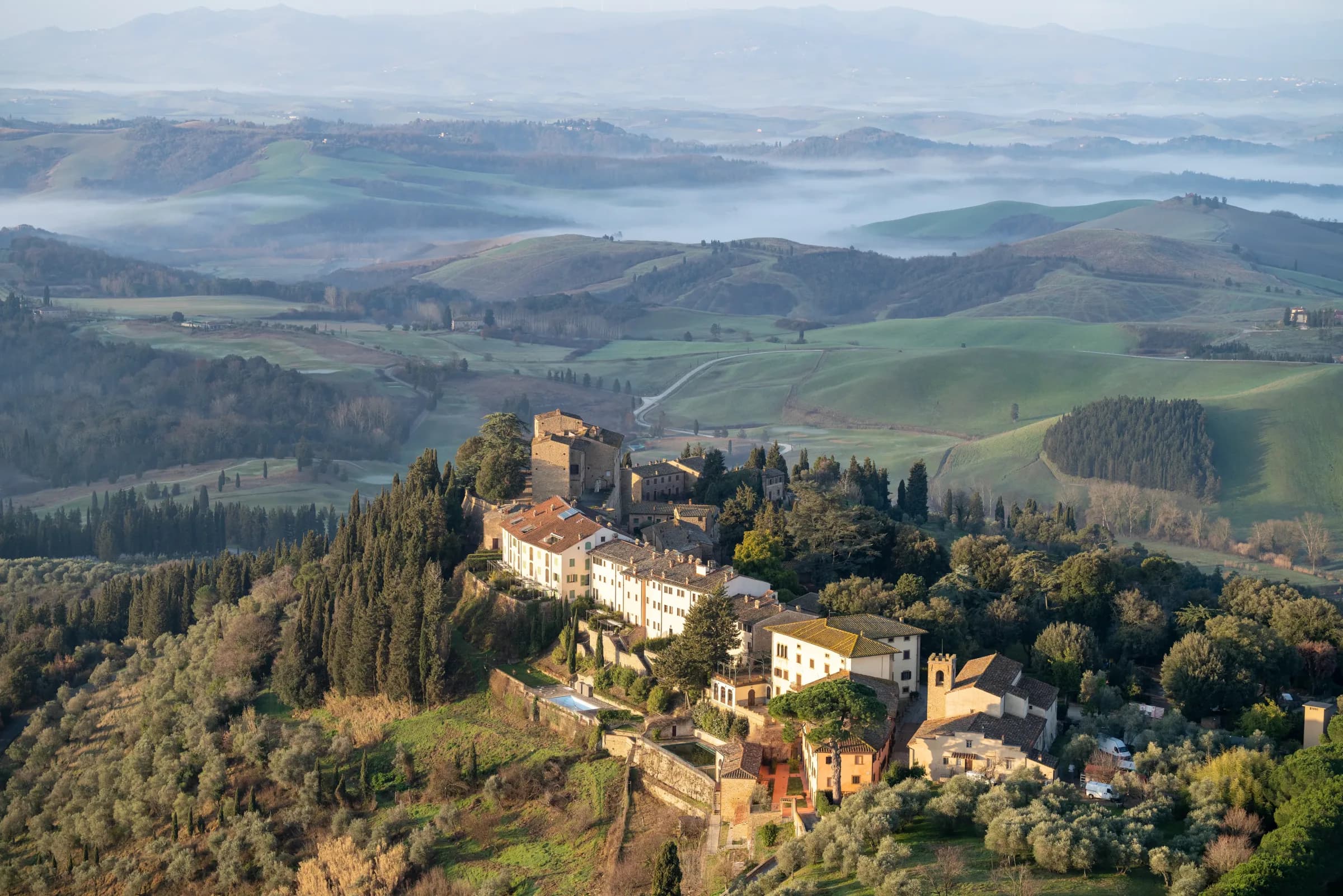 Castelfalfi in Tuscany